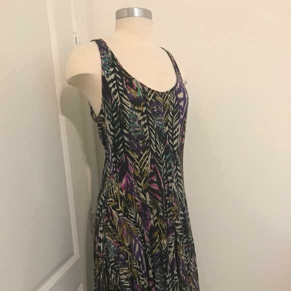 H&M Feather Print Dress - Picture 4 of 12